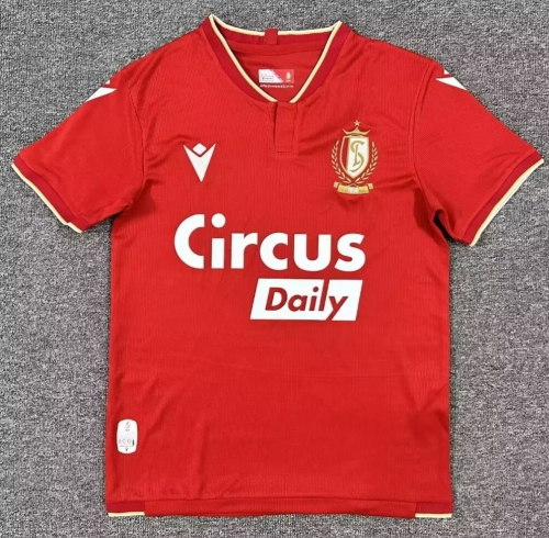 2025/26 Standard Liege Home Red Thailand Soccer Jersey AAA-1040