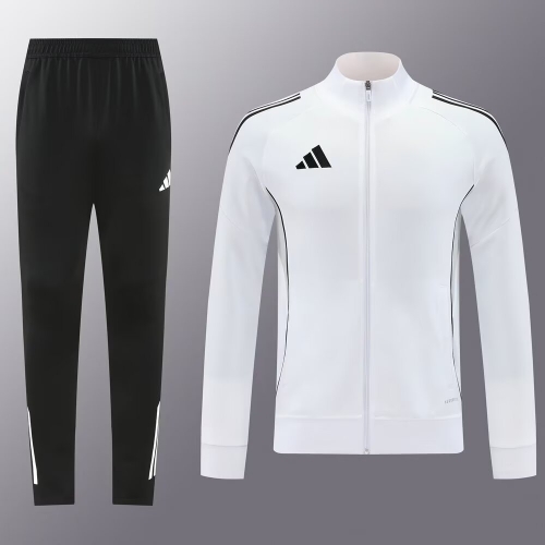 #AJ25 Addida 2025/26 White Jacket Uniform-LH