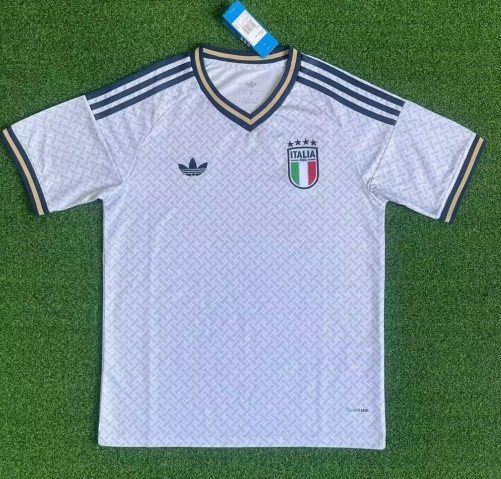 2025/26 Italy Away White Thailand Soccer Jersey AAA-416/320/705