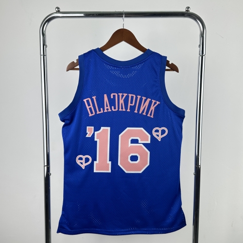 Jointed Version NBA New York Knicks Blue #16 Jersey-311