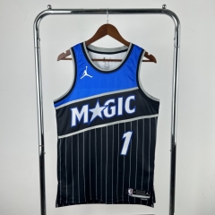 2026 Season Feiren Limited Version Orlando Magic NBA Blue & Black #1 Jersey-311