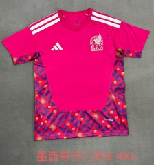 2025/26 Mexico Goalkeeper Rose Red Thailand Soccer Jersey AAA-1040/410/23
