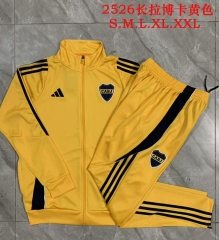 2025/26 BOCA Juniors Yellow Soccer Jacket Uniform-815