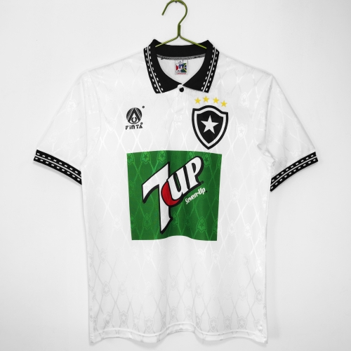 95/96 Retro Version Botafogo FR 2nd Away White Thailand Soccer Jersey AAA-710