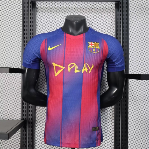 Player Jointed Version 2025/26 Barcelona Red & Blue Thailand Soccer Jerseys AAA-416/308/MY