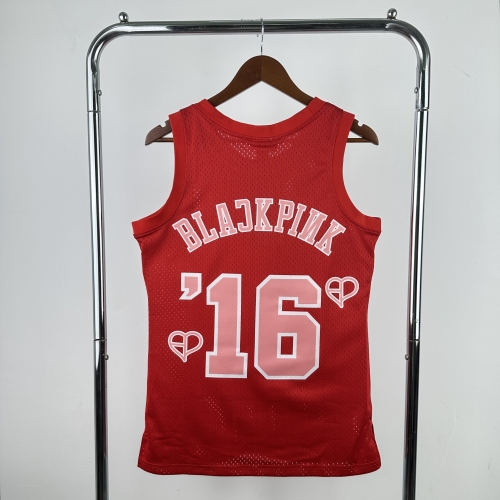 Jointed Version Chicago Bull NBA Red #16 Jersey-311