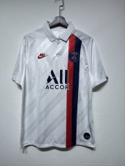 19/20 Retro Version Paris SG 2nd Away White Thailand Soccer Jersey AAA-301