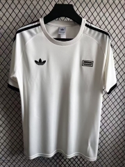 2025/26 Jointed Version Addid Casual White Cotton T-Shirts-23