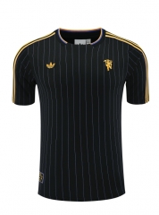 2025/26 Manchester United Black Thailand Soccer Training Jerseys-418