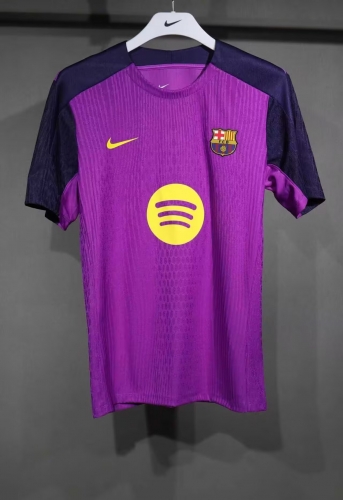 Player Version 2025/26 Barcelona Purple Thailand Soccer Jerseys AAA-703