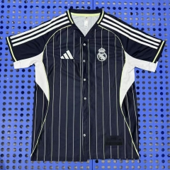 2025/26 Rea Madrid Navy Blue Soccer Jersey Baseball uniform AAA-23