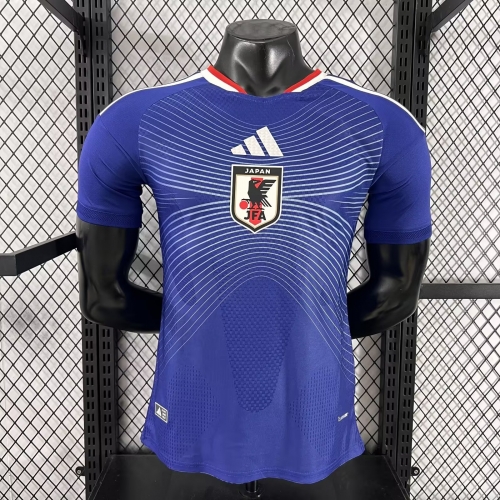 Player Version 2025/26 Japan Home Blue Thailand Soccer Training Jerseys AAA-703/308