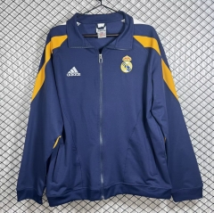 98/99 Retro Real Madrid Royal Blue Soccer Jacket Top-503