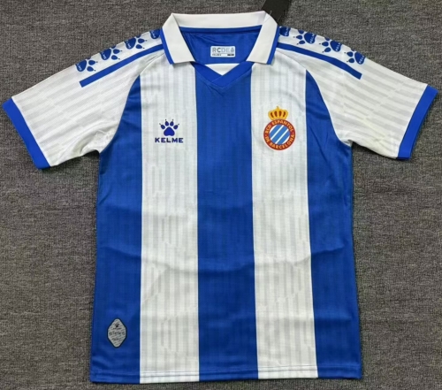 2025/26 RCD Espanyol Home White & Blue Thailand Soccer Jersey AAA-23
