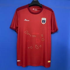 25-26 Cape Verde 3nd Away Red Thailand Soccer Jersey AAA-920/312