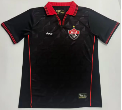 2025/26 EC Vitoria 2nd Away Black Thailand Soccer Jersey AAA-908/1116