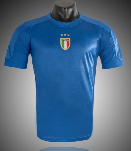 04 Retro Version Italy Home Blue Thailand Soccer Jersey AAA-1041
