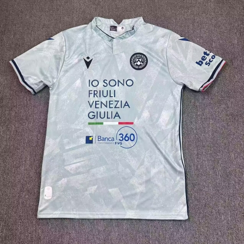 2025/26 Udinese Calcio Away Gray Thailand Soccer Jersey AAA-417