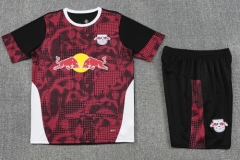 2025/26 RB Leipzig Black & Red Thailand Soccer Training Uniform-418
