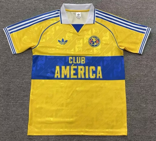 2025/26 Retro Commemorative Version Club América Yellow Thailand Soccer Jersey AAA-912/710