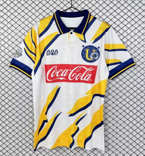 97-98 Retro Version Tigre UANL Away White Thailand Soccer Jersey AAA-503