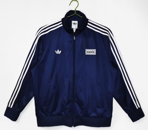 2025/26 Jointed Version Addida Royal Blue Soccer Jacket Top-710