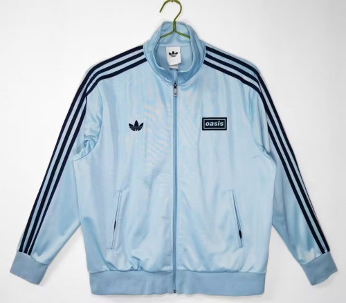 2025/26 Jointed Version Addida Light Blue Soccer Jacket Top-710/312