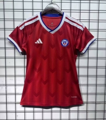 2025/26 Chile Red Female Thailand Soccer Jersey-36