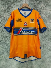 2006 Retro Version Tigre UANL Home Orange Thailand Soccer Jersey AAA-2178