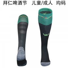 Adult/Kids 2025/26 Beer Version Bayern München Black Thailand Soccer Socks