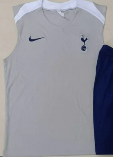 2025/26 Tottenham Hotspur Light Gray Thailand Soccer Vest Top-815
