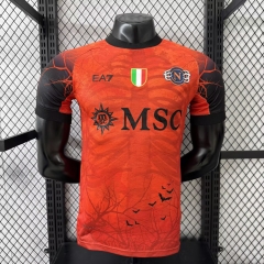 Player Version 2025/26 Halloween Napoli Red Thailand Soccer Jersey AAA-27/308/XY