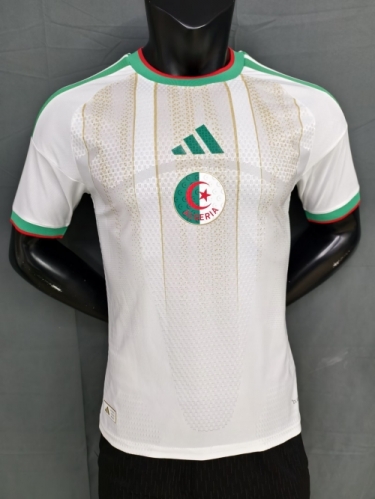 Player Version 2025/26 Algeria Home White Thailand Soccer Jersey AAA-XY/703/416