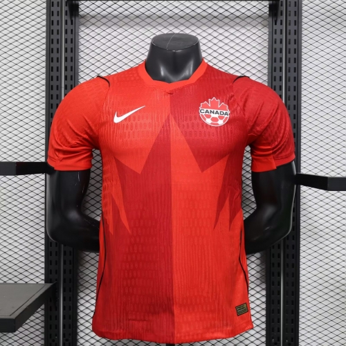 Player Version 2026/27 Canada Home Red Thailand Soccer Jersey-908/XY/308
