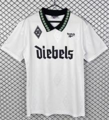 95/96 Retro Version Borussia Mönchengladbach Home White Thailand Soccer Jersey AAA-503