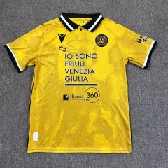 2025/26 Udinese Calcio 2nd Away Yellow Thailand Soccer Jersey AAA-417