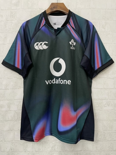 2025/26 Ireland Black & Purple Thailand Rugby Shirts-805