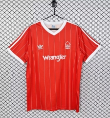 82-84 Retro Version Nottingham Forest Home Red Thailand Soccer Jersey AAA-503