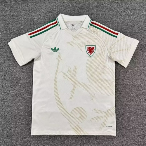 2025/26 Wales Away White Thailand Soccer Jersey AAA-1040/312