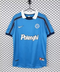 98/99 Retro Version Napoli Home Blue Thailand Soccer Jersey AAA-503