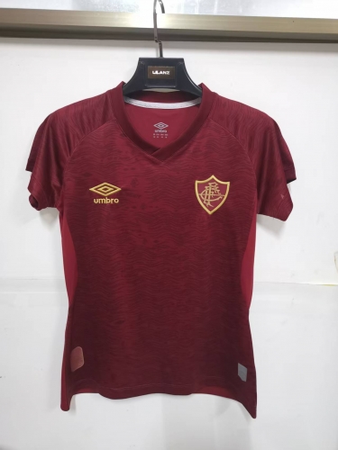 2025/26 Fluminense FC 2nd Away Red Female Soccer Jersey AAA-1116