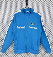 87/88 Retro Version Napoli Blue Soccer Jacket Top-503