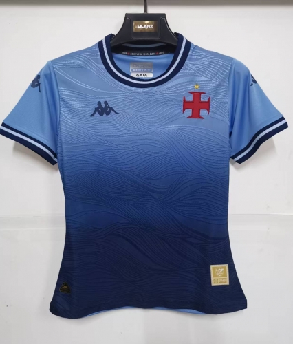 2025/26 CR Vasco da Gama 2nd Away Blue Female Soccer Jersey AAA-1116/JJ