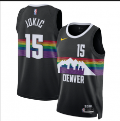 2026 Season City Version NBA Denver Nuggets Black #15 Jersey-311