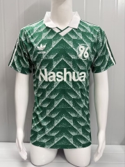 90/91 Retro Version Hannover 96 Away Green Thailand Soccer Jersey AAA-503