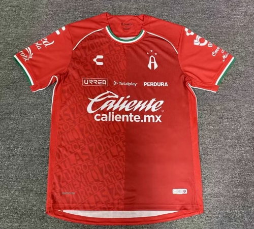 Player Version 2025/26 Atlas FC 2nd Away Red Thailand Soccer Jersey AAA-912