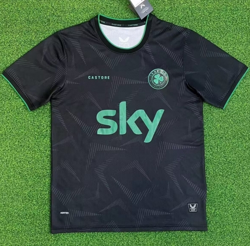 2025/26 Ireland 2nd Away Black Thailand Soccer Jersey AAA-95/320