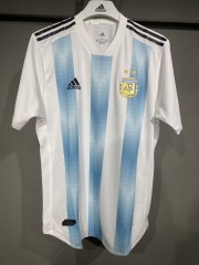 Player Retro Version 2018 Argentina Home Blue & White Thailand Soccer Jersey AAA-703