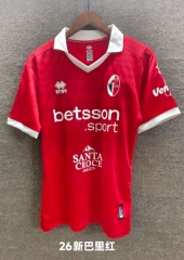 2025/26 SSC Bari Red Thailand Soccer Jersey AAA-709