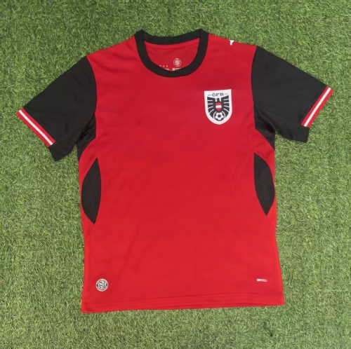 2026/27 Austria Home Red Thailand Soccer Jersey AAA-416/1040/312